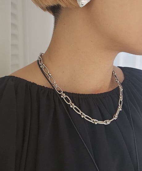 Oval link chain necklace 26A3-52 / Sea'dsMara