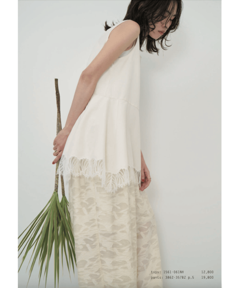 ﾚｰｽﾌﾚﾝﾁｶｯﾄｿｰ 8562-374NH / CHIGNON | CALENDRIER