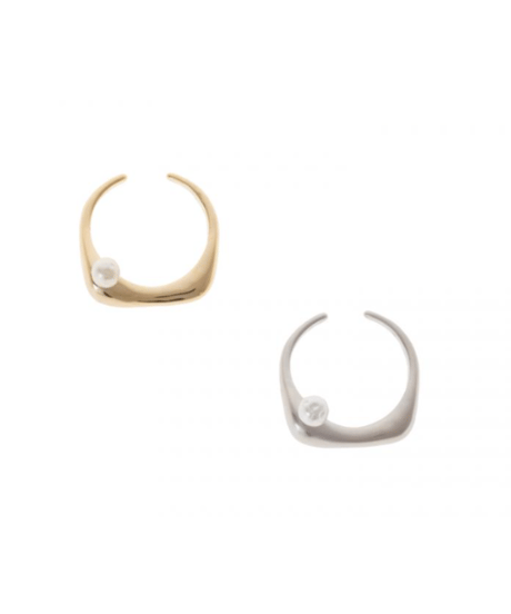 Square pearl ring 26A2-34  / Sea'dsMara