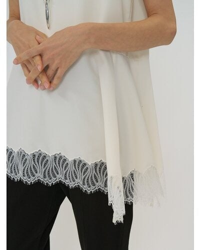 レースヘムサテンタンク/CHIGNON | CALENDRIER online store