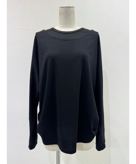 レイヤーネックドルマンTOPS 604485  / CYAN tokyo