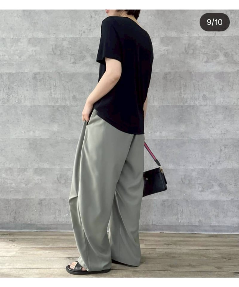 KNEE TUCK PANTS 85262611 / ANNAKERRY | CALENDR