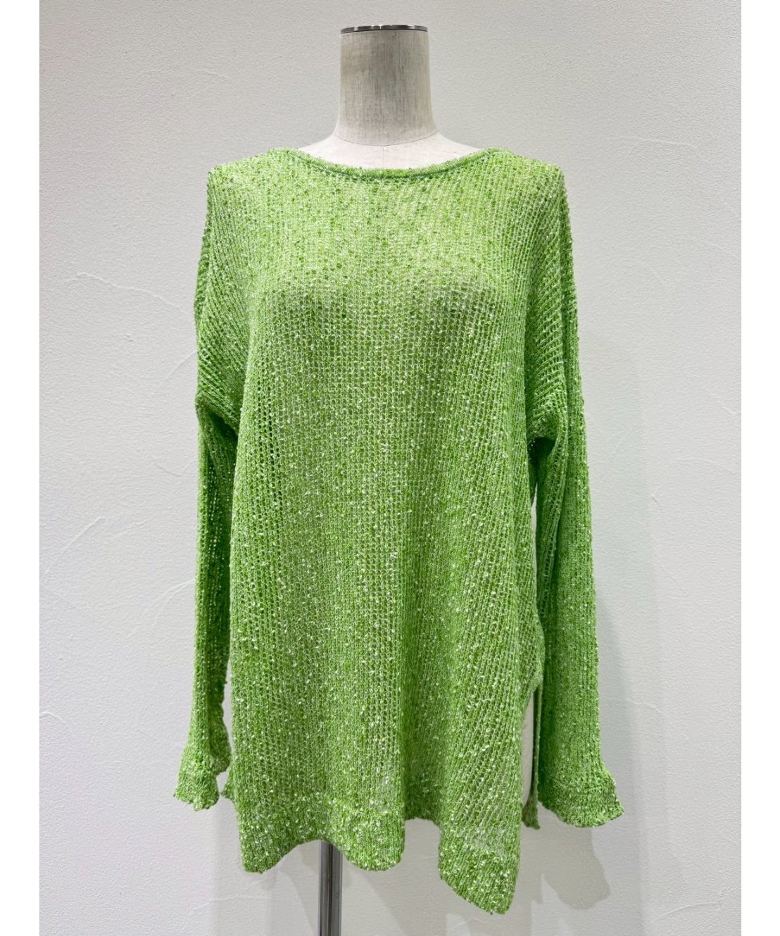 ネップメッシュニットTOPS 601461 / CYAN tokyo | CALENDRI