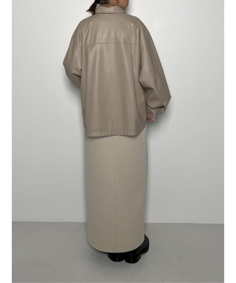 ﾌｪｲｸﾚｻﾞｰJKT / CHIGNON | CALENDRIER online store