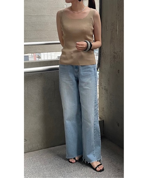 ワイドデニムパンツ / AGAWD | CALENDRIER online store