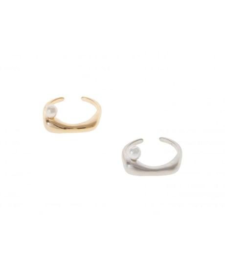 Square pearl ring 26A2-34  / Sea'dsMara