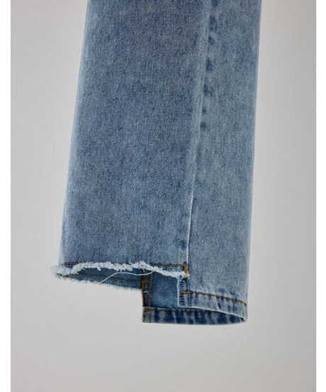TUCK BELT DENIM PT　Y262-31064　 / YENN