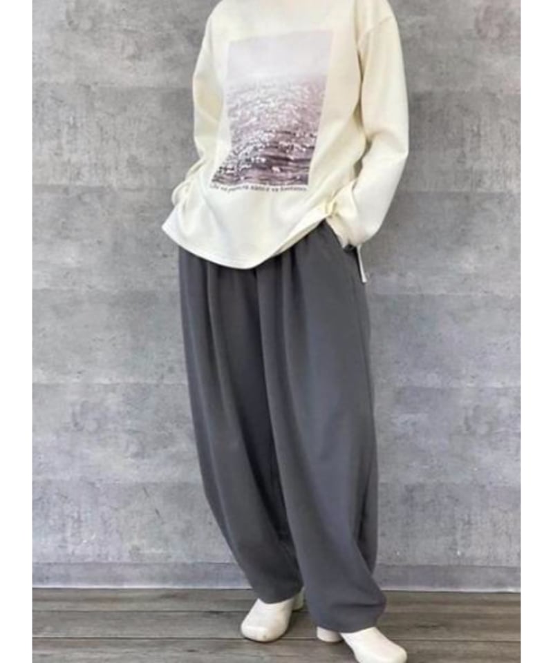 Anna Kerry 裏起毛冬モロッコパンツ 38