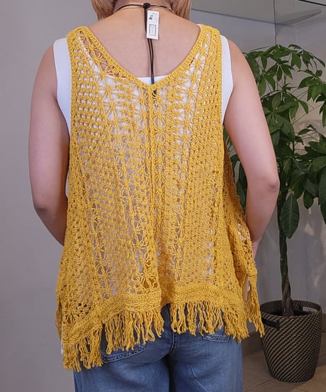 ノースリーブメッシュニットH626103 2511-031  / HERENCIA