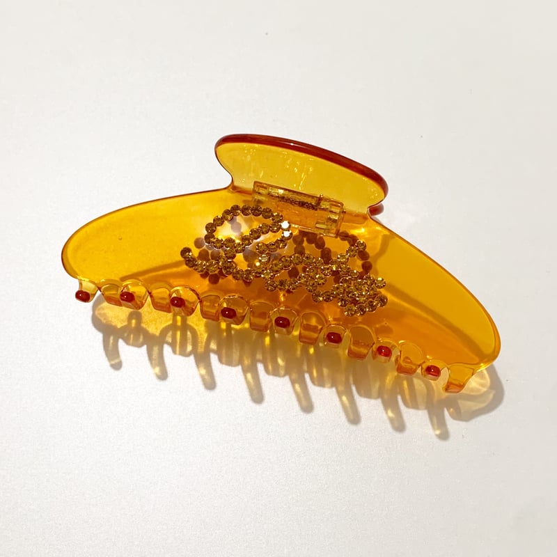 79-1017-209】“Babe”ストーンヘアクリップ(2colors) | (me)