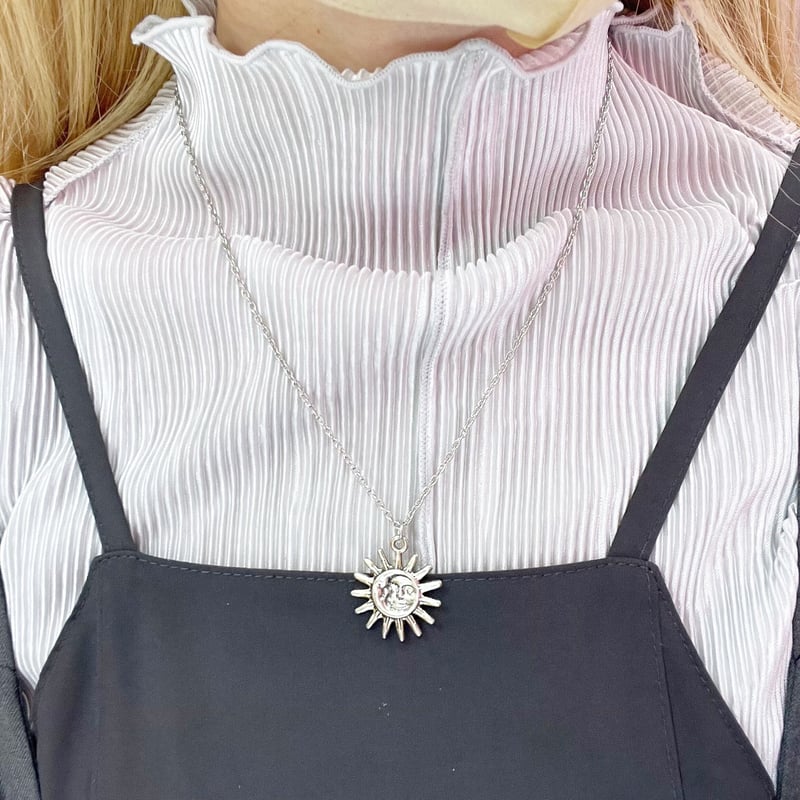 29-0802】太陽と月ネックレス | (me)