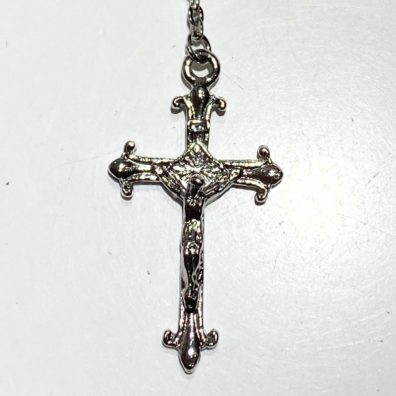 シルバー 925 ロザリオ ネックレス 楽天市場】ロザリオ ネックレス シルバー925 クロス 十字架