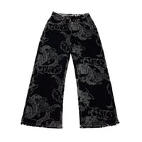 UNISEX【B24160】ドラゴンデニムパンツ