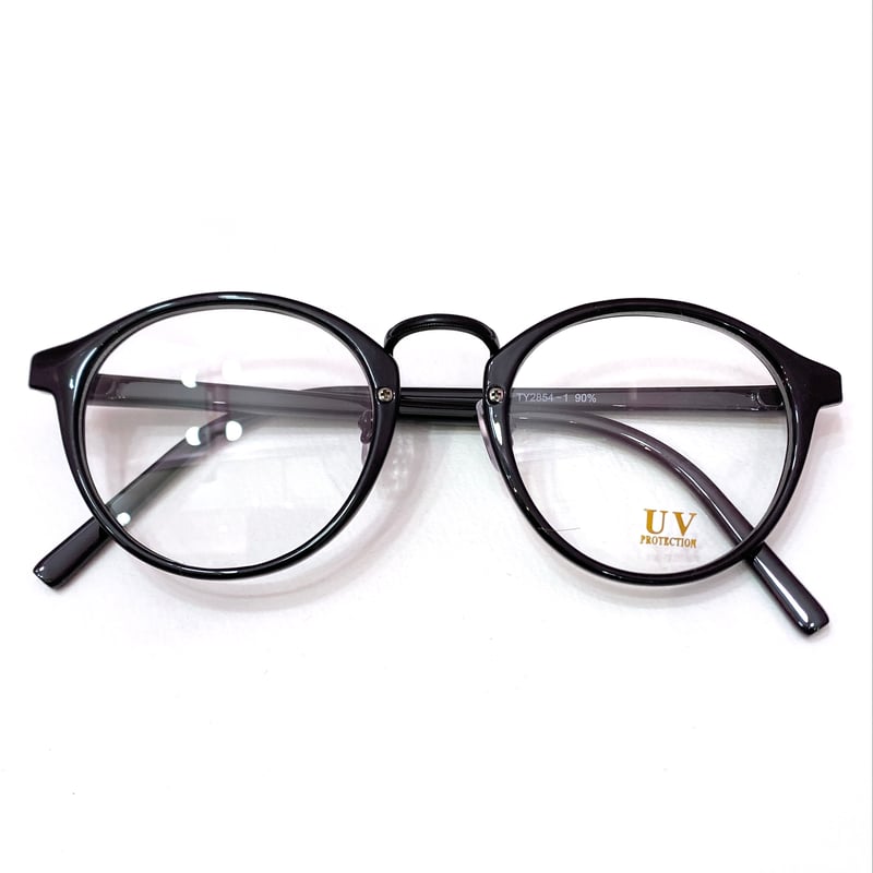 TY2854-1】黒縁メガネ | (me)