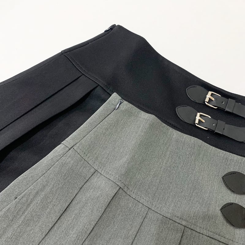 Plantation プランテーション ベルトデザインスカート R170 Plantation プランテーション ベルトデザインスカート R170