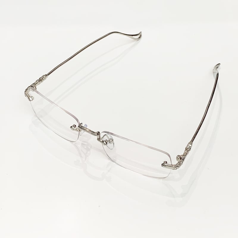   メガネ 7511 55-16 ビンテージ☆ リムレス R!M＞ Rimless リムレス メタル UNISEX 【UMP-25S-261 96】 商品