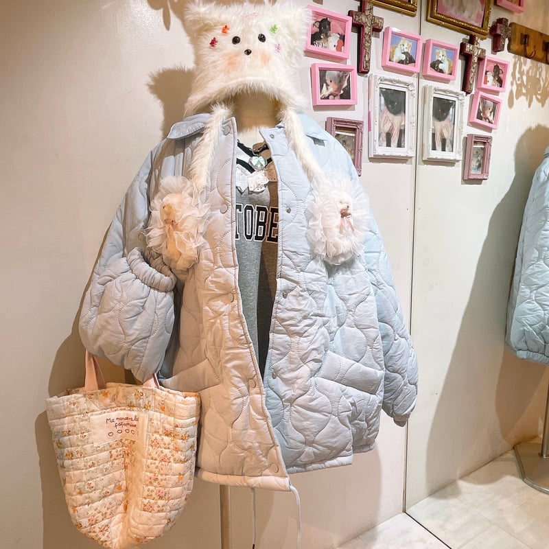 Kawaii animal キルティングジャケット | Romantic Standard ロ