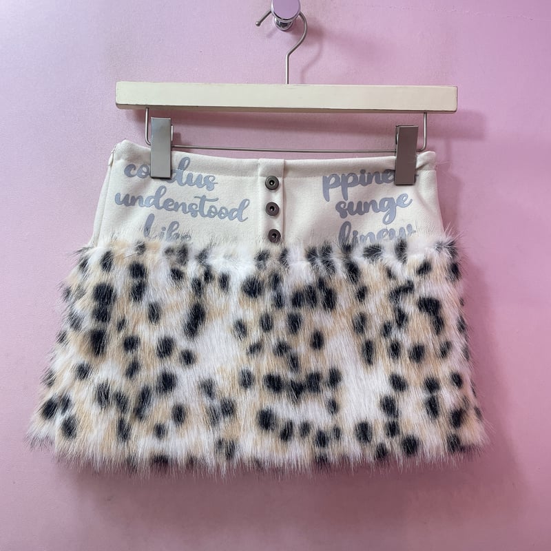 アニマルファー切替ミニスカート | Romantic Standard ロマンティック