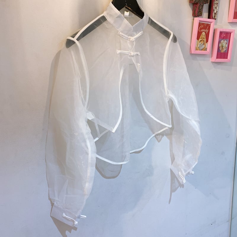 todayful オーガンジーチャイナシャツ TODAYFUL（トゥデイフル）の「オーガンジーチャイナシャツ（シャツ