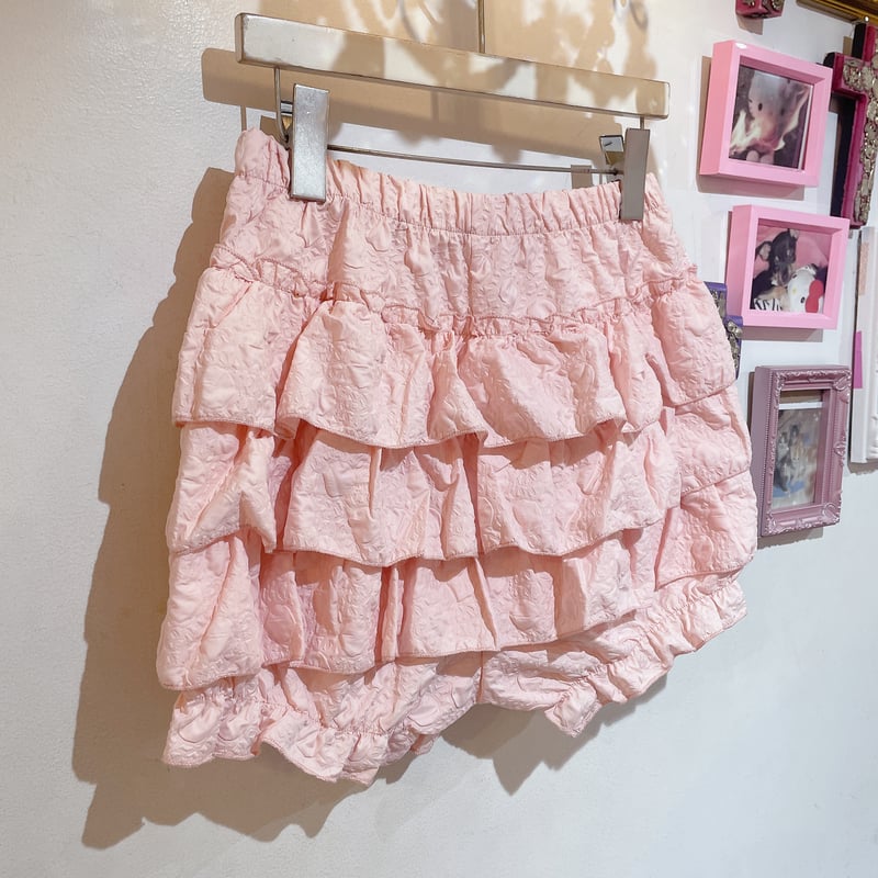 モコモコティアードショートパンツ | Romantic Standard