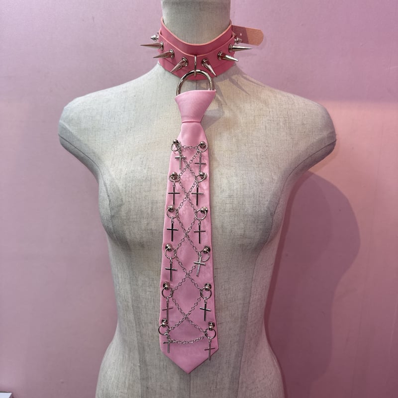 ゴシックスタッズチョーカーネクタイ | Romantic Standard