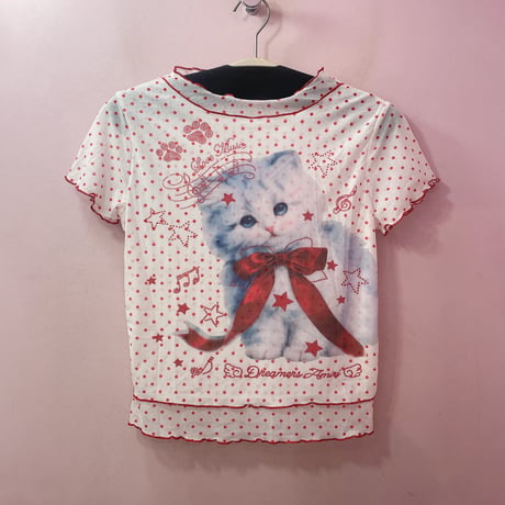 Kittyドットシアートップス