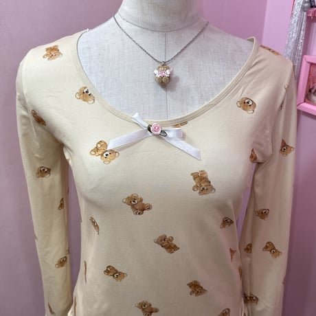 フロッキーcute bear ネックレス
