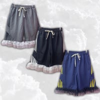 フリルレーストラックハーフパンツ