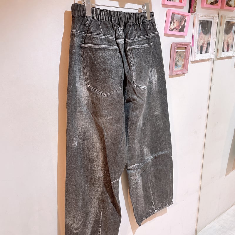 シルバーラメデニムパンツ | Romantic Standard ロマンティック
