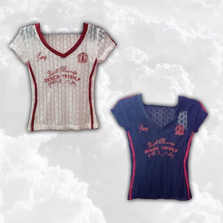 レーストラックロゴTシャツ
