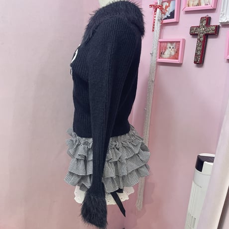 ♫襟付きWジップニット