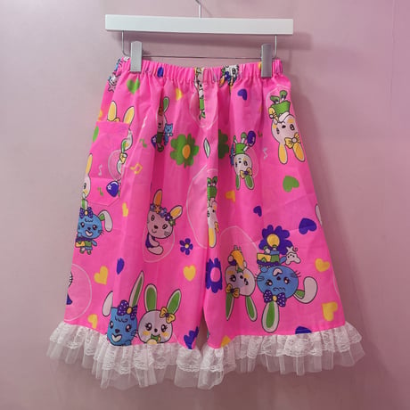 カラフルPOPラビットハーフパンツ