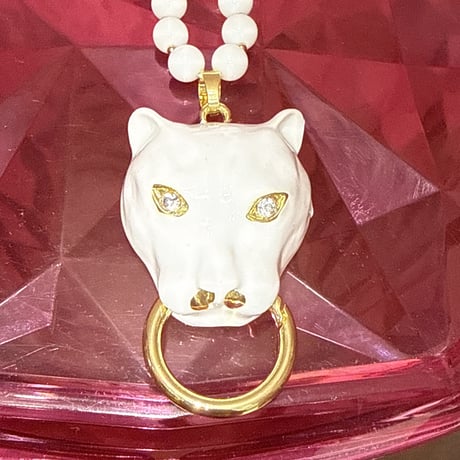 Big leopard ネックレス