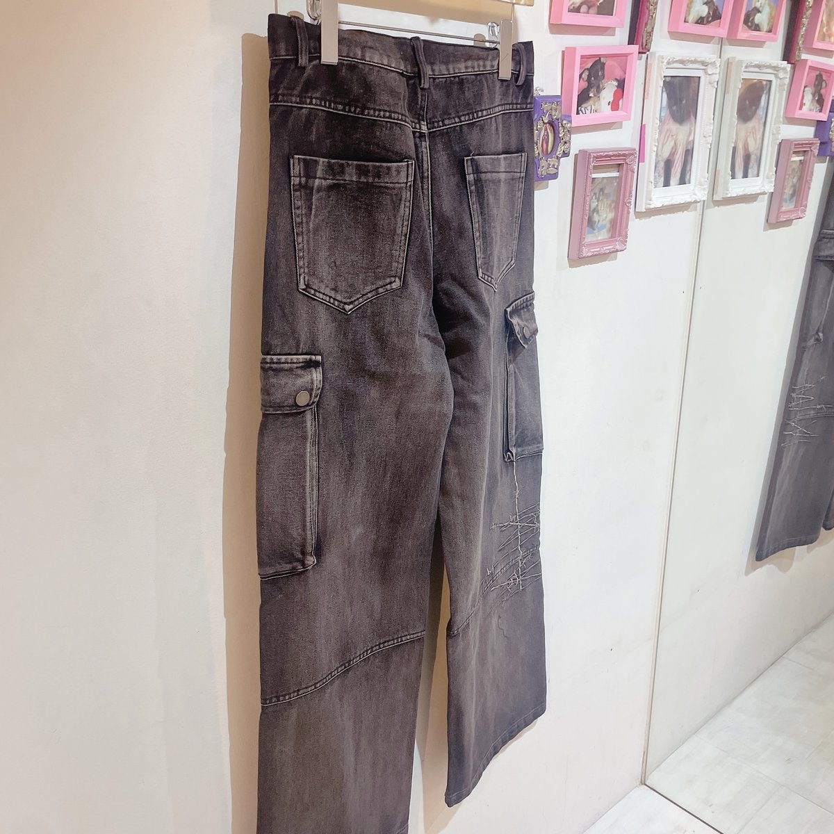 有刺鉄線デニムカーゴパンツ | Romantic Standard ロマンティック 