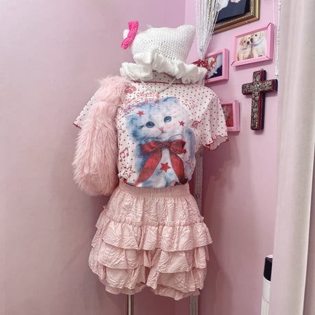 Kittyドットシアートップス