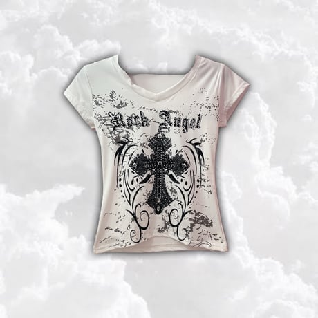 Rock Angel クロスTシャツ