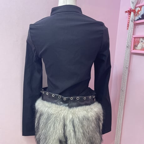 フリルナポレオンカットソー