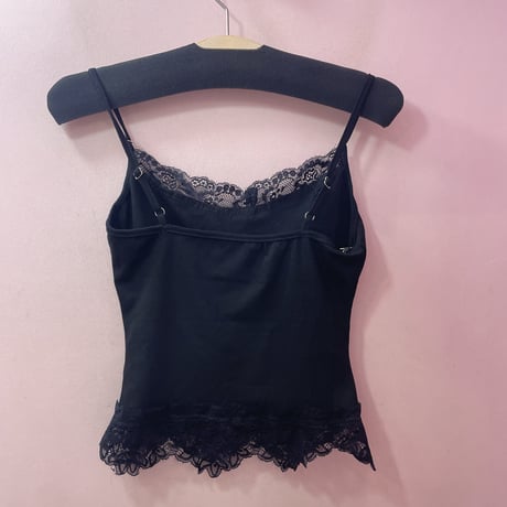 Gothic bat チャーム付きキャミソール