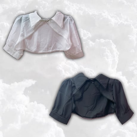 ♡ベルトシアーショートブラウス