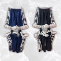 フリルリボンナイロンセパレートパンツ