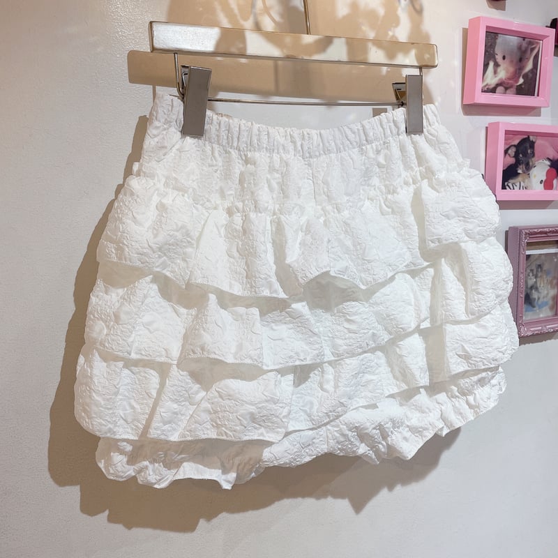 モコモコティアードショートパンツ | Romantic Standard