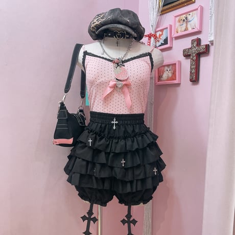 Pinky ドットキャミソール