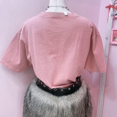 メタルロゴ刺繍Tシャツ
