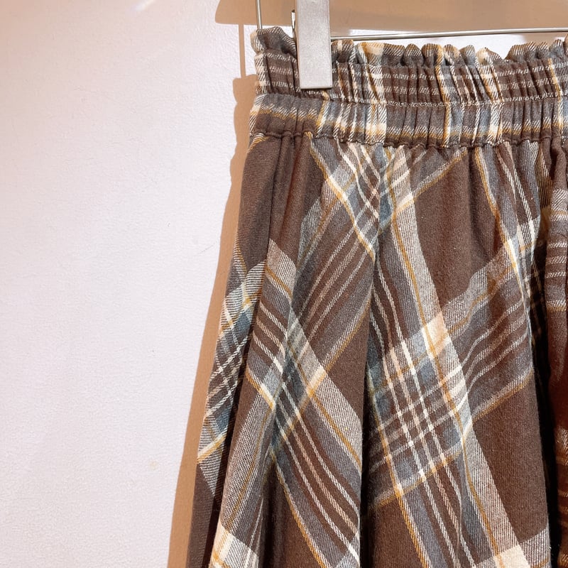 【美品】アメリヴィンテージ　スカート　ボリューム　ワイド　ベルト　アシンメトリー skt767-001.jpg