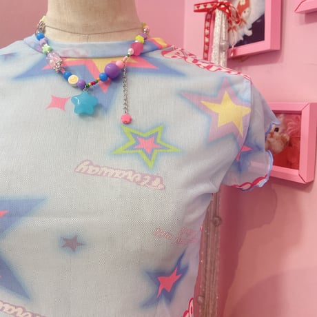 STARロゴシアーチビT