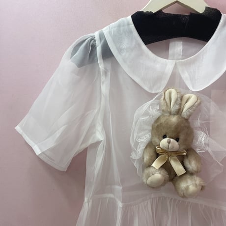 レトロAnimalシアーワンピース