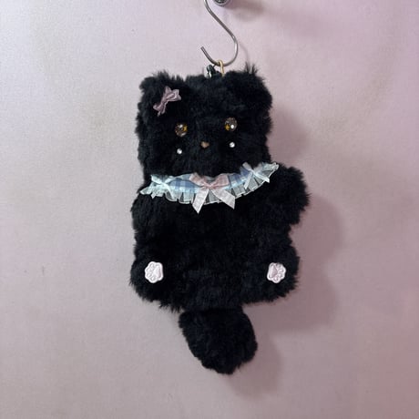 ふわふわねこちゃんポシェット