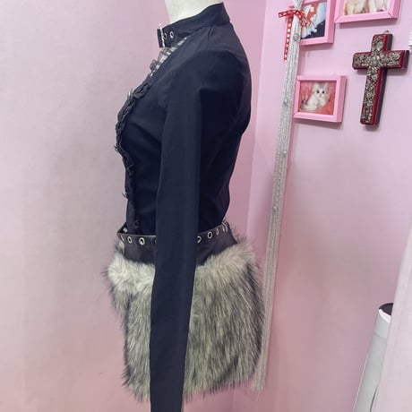 フリルナポレオンカットソー