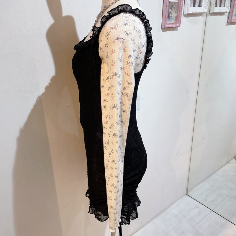 レースタイトキャミワンピース | Romantic Standard ロマンティック  