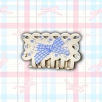 Rabbitリボンヘアクリップ